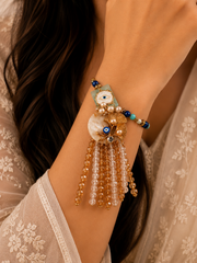 Celestial Nazar Rakhi & Lumba Set