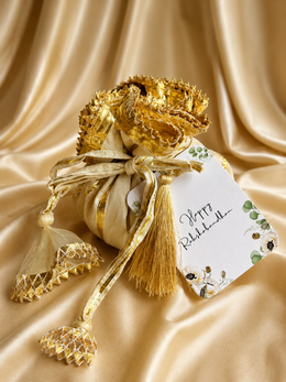 Golden Grace Potli Gift Bag