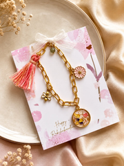 Bloom Charm Rakhi Bracelet