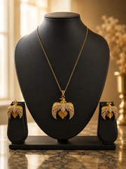 Garuda Wings Statement Pendant Set