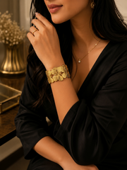 Butterfly Statement Cuff Bracelet
