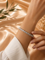 Celeste Spark Tennis Bracelet