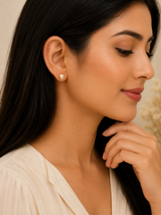 Golden Hamsa Trio Earrings