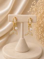 Pearl Mermaid Earrings