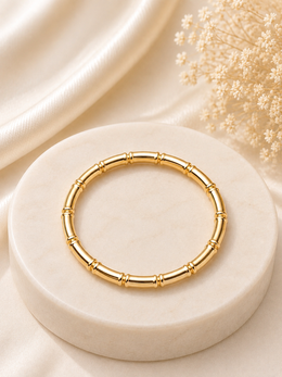 Golden Bamboo Bracelet