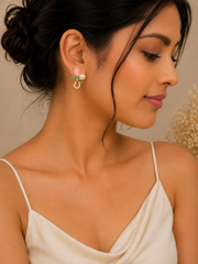Blush Rose Pearl Earrings
