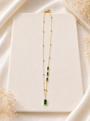 Emerald Luxe Drop pendant