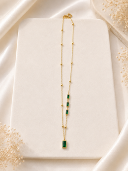 Emerald Luxe Drop pendant