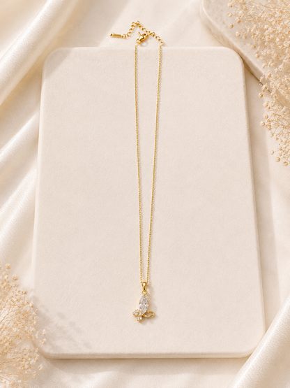 Petite Crystal Bloom Pendent