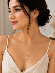 Golden Rose Pendant