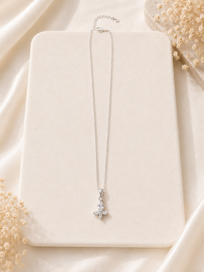 Petite Crystal Bloom Pendent