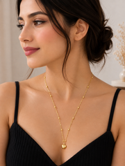 Golden Heart Charm pendant