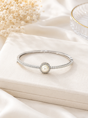 Pearl Halo Luxe Bangle
