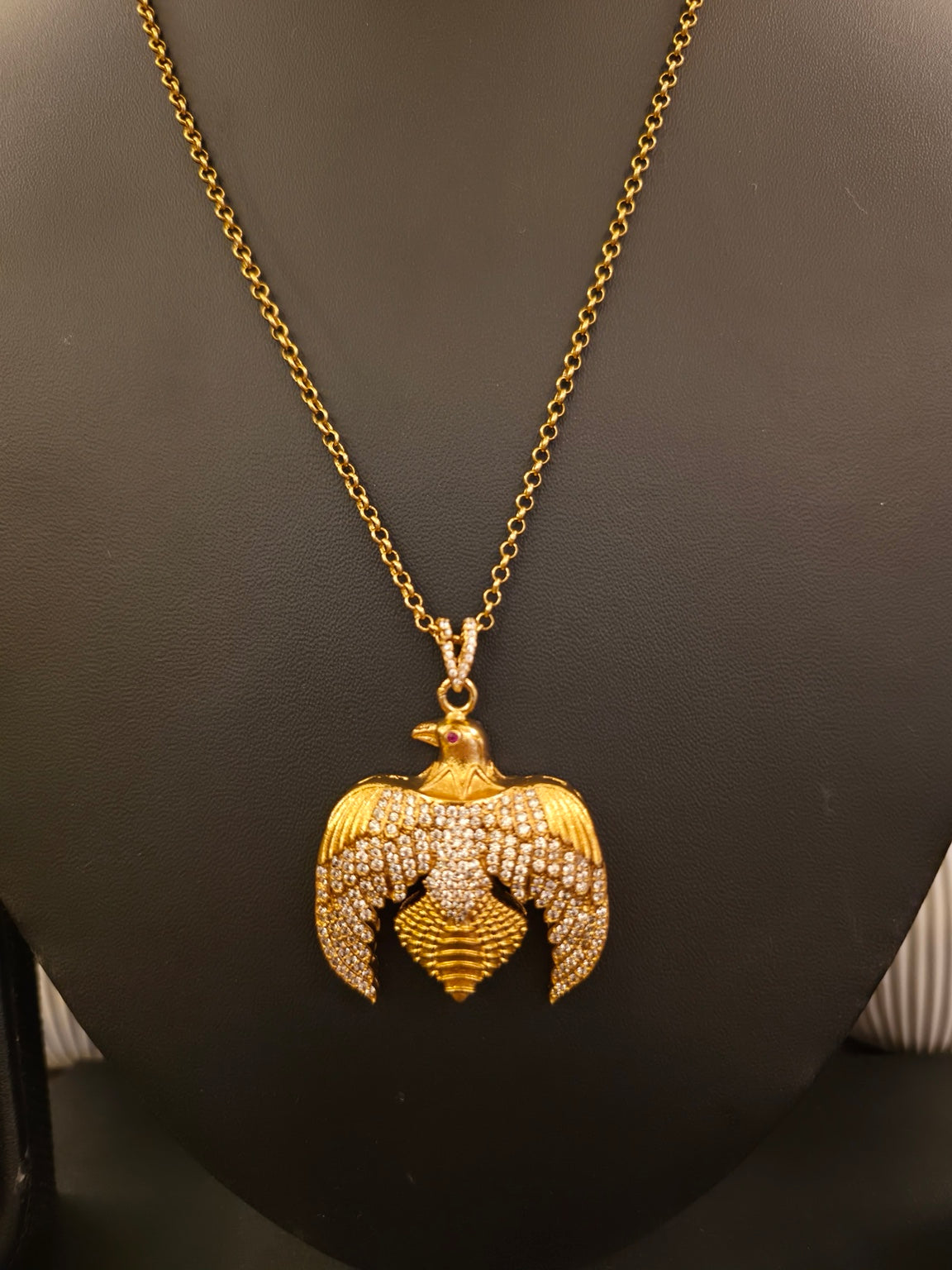 Garuda Wings Statement Pendant Set