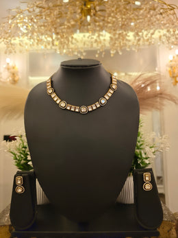 Regal Radiance Crystal Necklace Set