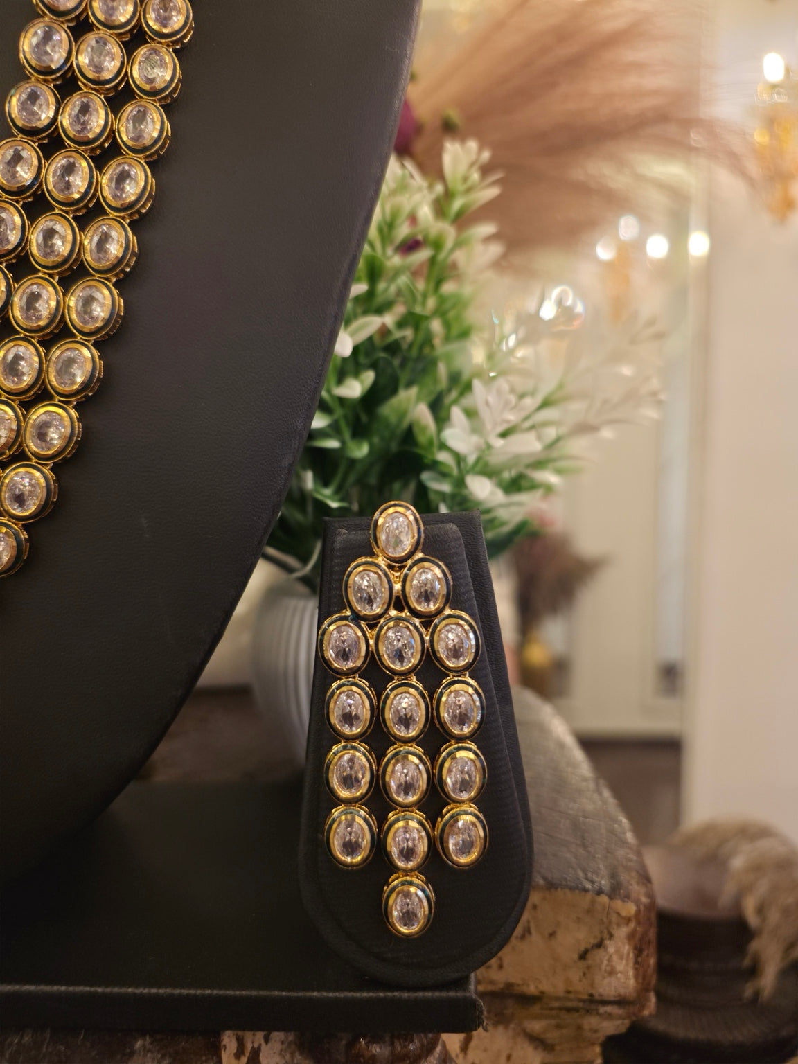 Royale Kundan layered necklace set