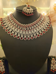 Ruby Royale Diamond Choker Set