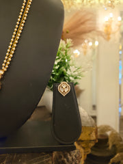 Pearl Kundan Heritage Pendant Necklace Set