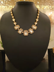 Ivory Radiance Kundan Necklace Set