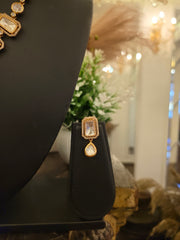 Ivory Radiance Kundan Necklace Set