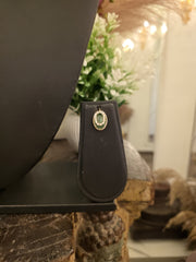 Emerald Halo Minimal Pendant Set