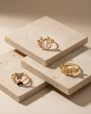 Mariposa muse rings (combo 2+1)