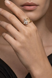 Flora LV Icon Ring
