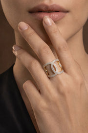 Celeste Interlock Ring