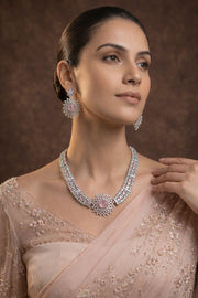 Blush Royale Diamond Necklace Set