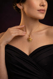 Solara Radiant Sun Pendant