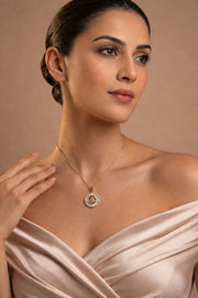 Aurelia Halo Coin pendent