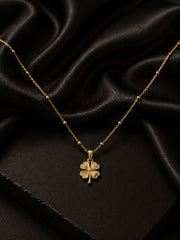 Golden Clover Pendent