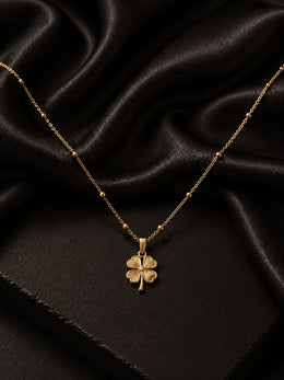 Golden Clover Pendent