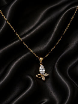 Petite Crystal Bloom Pendent