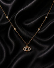 Noir Aura Evil Eye Pendant