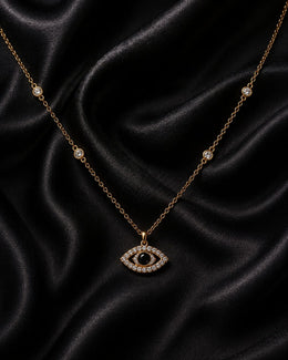 Noir Aura Evil Eye Pendant
