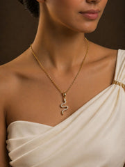 Serpentine Spark Minimal Pendant