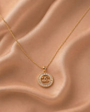 Aurelia Halo Coin pendent