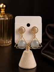 Aria Geo Glow Drop Earrings